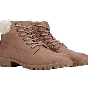 Madden Girl Women's Frannkie Ankle Boots Blush